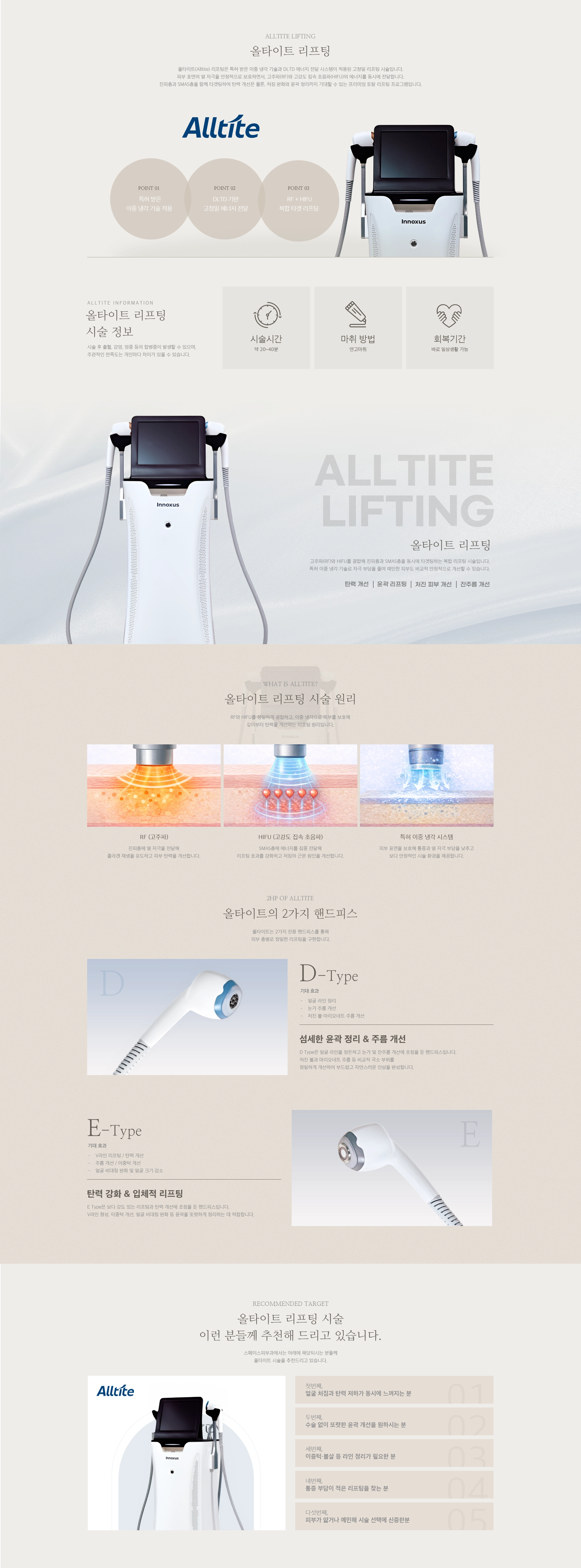 올타이트 리프팅